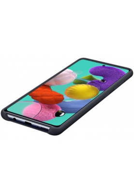 Чохол-накладка Samsung Silicone Cover для Samsung Galaxy A51 SM-A515 Black (EF-PA515TBEGRU)