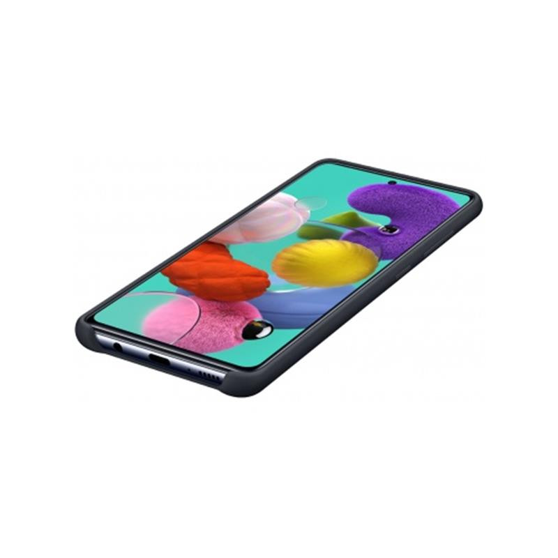 Чохол-накладка Samsung Silicone Cover для Samsung Galaxy A51 SM-A515 Black (EF-PA515TBEGRU)