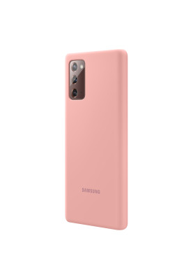 Чохол-накладка Samsung Silicone Cover для Samsung Galaxy Note 20 SM-N980 Copper Brown (EF-PN980TAEGRU)