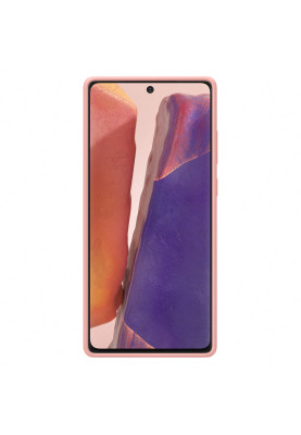 Чохол-накладка Samsung Silicone Cover для Samsung Galaxy Note 20 SM-N980 Copper Brown (EF-PN980TAEGRU)