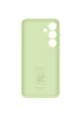 Чохол-накладка Samsung Silicone Cover для Samsung Galaxy S24 SM-S921 Light Green (EF-PS921TGEGWW)
