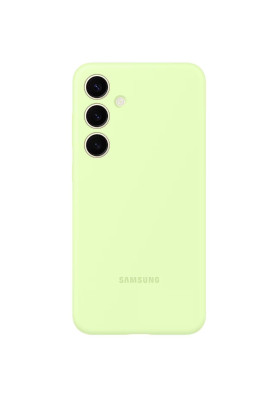 Чохол-накладка Samsung Silicone Cover для Samsung Galaxy S24+ SM-S926 Light Green (EF-PS926TGEGWW)