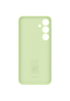 Чохол-накладка Samsung Silicone Cover для Samsung Galaxy S24+ SM-S926 Light Green (EF-PS926TGEGWW)
