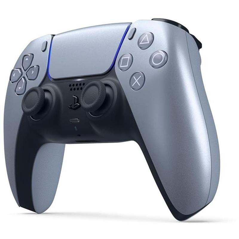 Геймпад бездротовий Sony PlayStation 5 DualSense Sterling Silver (1000040186)