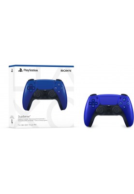 Геймпад бездротовий Sony PlayStation 5 DualSense Cobalt Blue (1000040188)