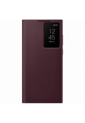 Чохол-книжка Samsung Smart Clear View Cover для Samsung Galaxy S22 Ultra SM-S908 Burgundy (EF-ZS908CEEGRU)