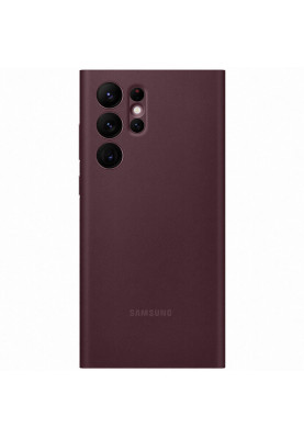 Чохол-книжка Samsung Smart Clear View Cover для Samsung Galaxy S22 Ultra SM-S908 Burgundy (EF-ZS908CEEGRU)