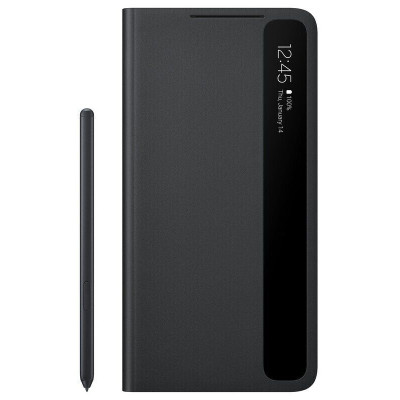 Чохол-книжка Samsung Smart Clear View Cover with S Pen для Samsung Galaxy S21 Ultra SM-G998 Black (EF-ZG99PCBEGRU)