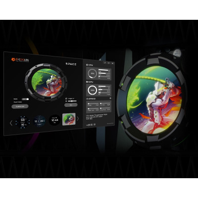 Система водяного охолодження ID-Cooling Space LCD SL360 Pro SE