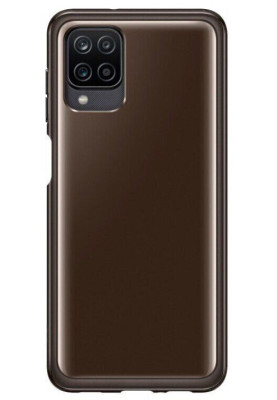 Чохол-накладка Samsung Soft Clear Cover для Samsung Galaxy A12 SM-A125/SM-A127 Black (EF-QA125TBEGRU)
