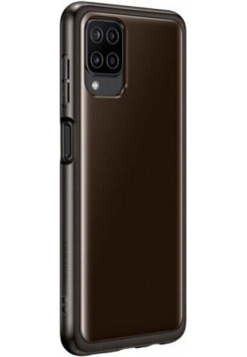 Чохол-накладка Samsung Soft Clear Cover для Samsung Galaxy A12 SM-A125/SM-A127 Black (EF-QA125TBEGRU)