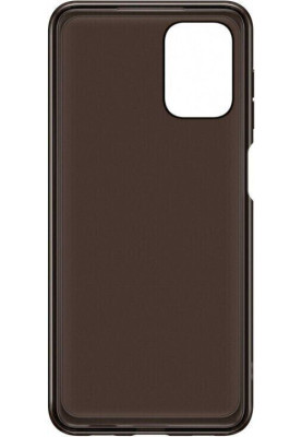 Чохол-накладка Samsung Soft Clear Cover для Samsung Galaxy A12 SM-A125/SM-A127 Black (EF-QA125TBEGRU)