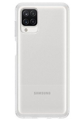 Чохол-накладка Samsung Soft Clear Cover для Samsung Galaxy A12 SM-A125/SM-A127 Transparent (EF-QA125TTEGRU)