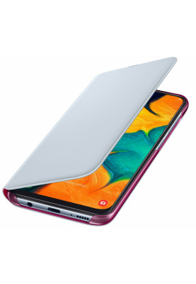 Чохол-книжка Samsung Wallet Cover для Samsung Galaxy A20 SM-A205/A30 SM-A305 White (EF-WA205PWEGRU/EF-WA305PWEGRU)