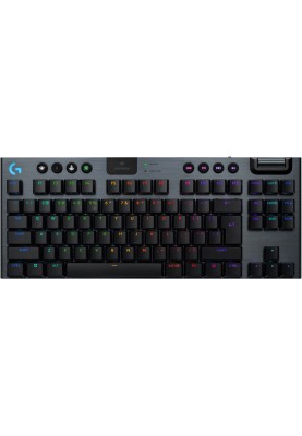 Клавiатура бездротова Logitech G915 X Lightspeed TKL Wireless Clicky Black (920-012757)