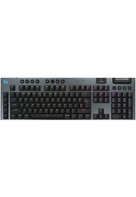 Клавiатура бездротова Logitech G915 X Lightspeed Wireless Clicky Black (920-012709)