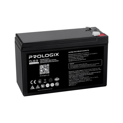 Акумуляторна батарея Prologix 12V 9AH (PL12-9) AGM Акумуляторна батарея Prologix 12V 9AH (PL12-9) AGM