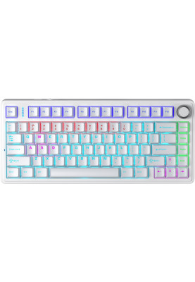 Клавіатура Aula F75 White (6948391202839)