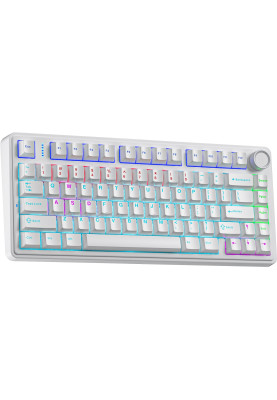 Клавіатура Aula F75 White (6948391202839)