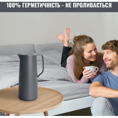 Термоглечик Tefal Motiva 1 л Anthracite (N4170110)