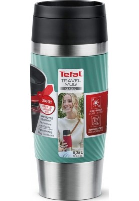 Термочашка Tefal Travel Mug Classic Twist 360 мл Green (N2024310)