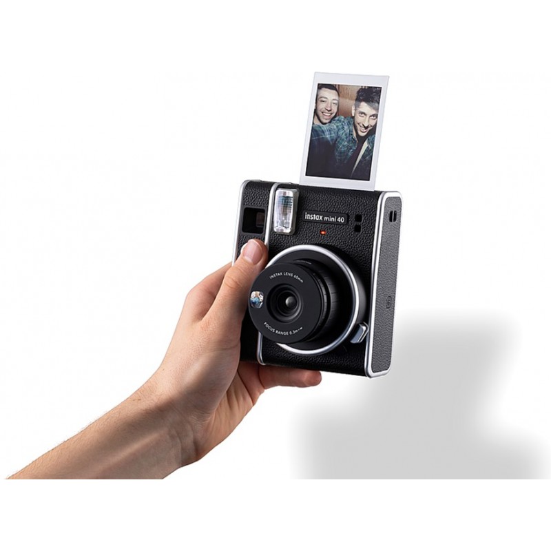 Фотокамера миттєвого друку Fujifilm Instax Mini 40 Black (16696863)