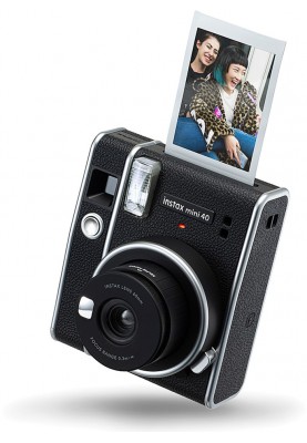 Фотокамера миттєвого друку Fujifilm Instax Mini 40 Black (16696863)