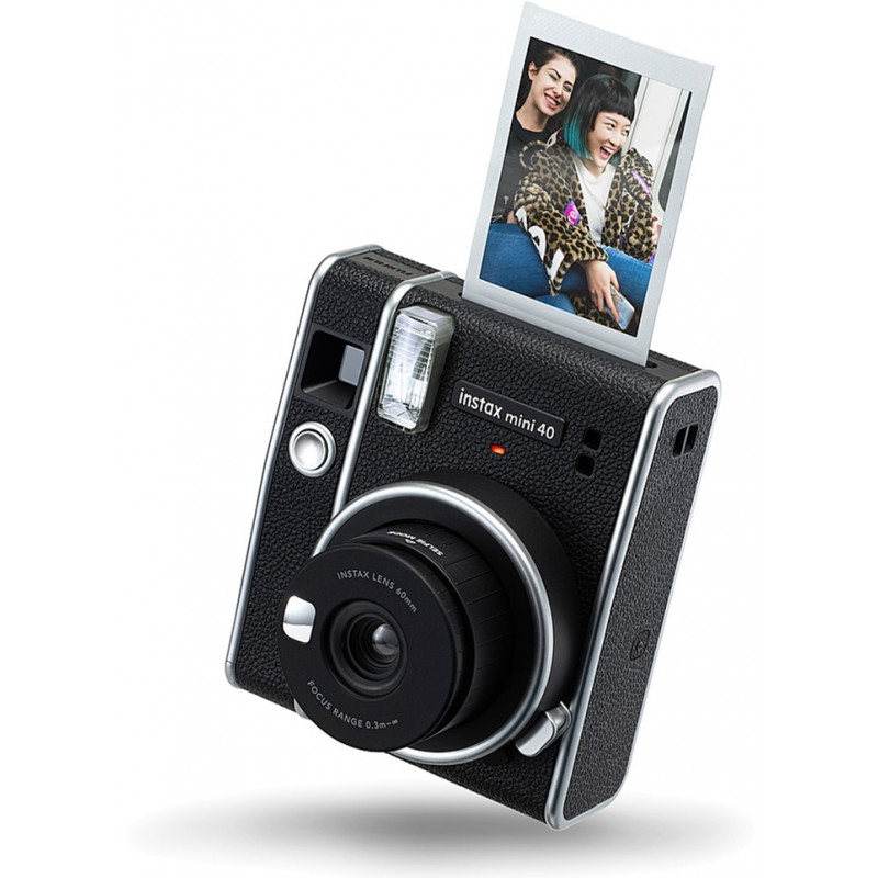 Фотокамера миттєвого друку Fujifilm Instax Mini 40 Black (16696863)