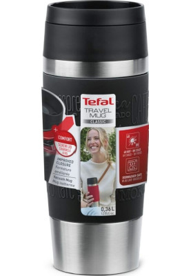 Термочашка Tefal Travel Mug Classic 360 мл Black (N2020210)