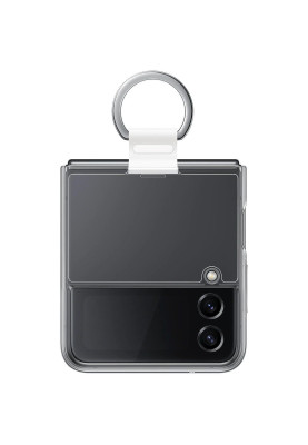 Чохол-накладка Samsung Clear Cover with Ring для Samsung Galaxy Flip 4 SM-F721 Transparent (EF-OF721CTEGUA)