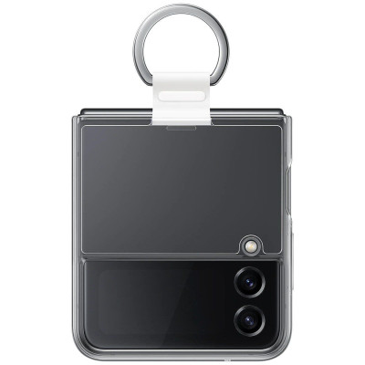 Чохол-накладка Samsung Clear Cover with Ring для Samsung Galaxy Flip 4 SM-F721 Transparent (EF-OF721CTEGUA)