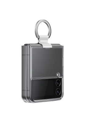 Чохол-накладка Samsung Clear Cover with Ring для Samsung Galaxy Flip 4 SM-F721 Transparent (EF-OF721CTEGUA)