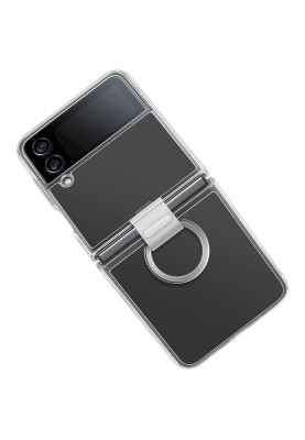 Чохол-накладка Samsung Clear Cover with Ring для Samsung Galaxy Flip 4 SM-F721 Transparent (EF-OF721CTEGUA)