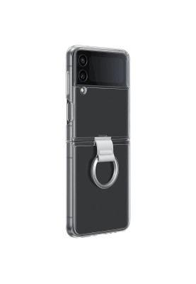 Чохол-накладка Samsung Clear Cover with Ring для Samsung Galaxy Flip 4 SM-F721 Transparent (EF-OF721CTEGUA)
