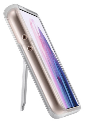 Чохол-накладка Samsung Clear Standing Cover для Samsung Galaxy S21+ SM-G996 Transparent (EF-JG996CTEGRU)