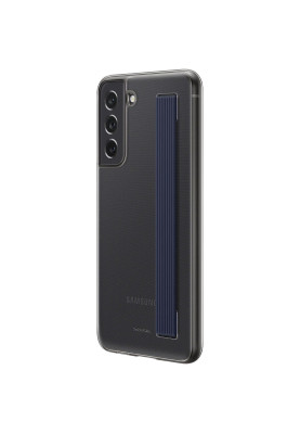 Чохол-накладка Samsung Clear Strap Cover для Samsung Galaxy S21 FE SM-G990 Dark Gray (EF-XG990CBEGRU)
