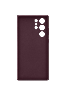Чохол-накладка Samsung Leather Cover для Samsung Galaxy S22 Ultra SM-S908 Burgundy (EF-VS908LEEGRU)