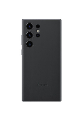 Чохол-накладка Samsung Leather Cover для Samsung Galaxy S23 Ultra SM-S918 Black (EF-VS918LBEGRU)