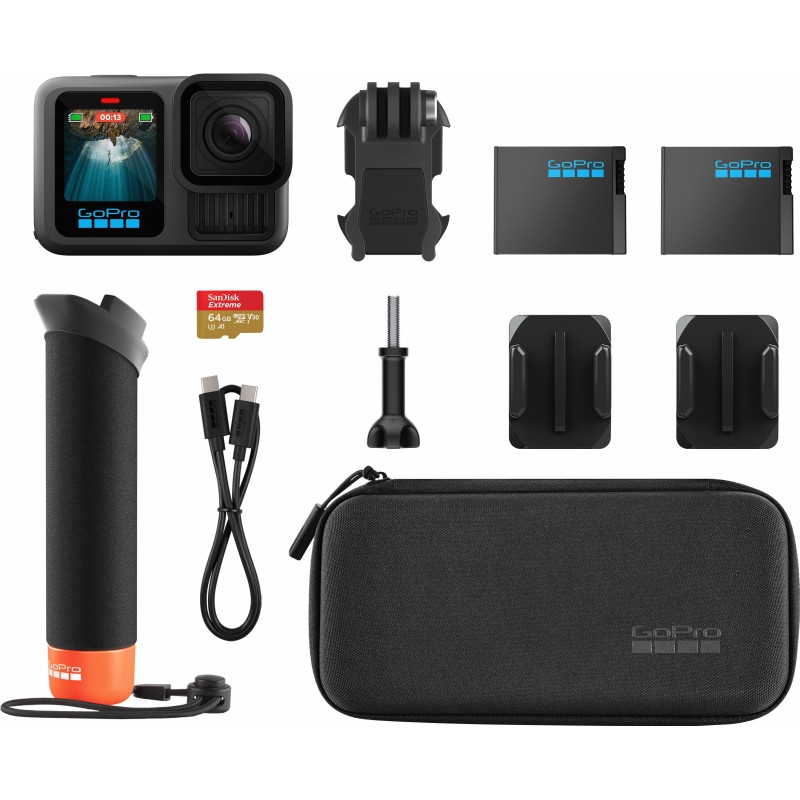 Екшн-камера GoPro Hero13 Black + Enduro + SD Card + Handler Floating (CHDRB-131-RW)