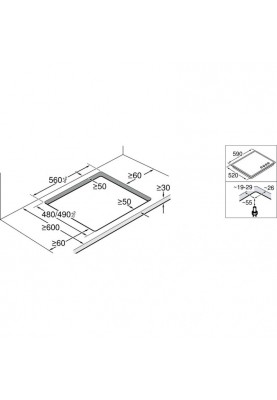 Варильна поверхня Bosch PNK6B2P40R