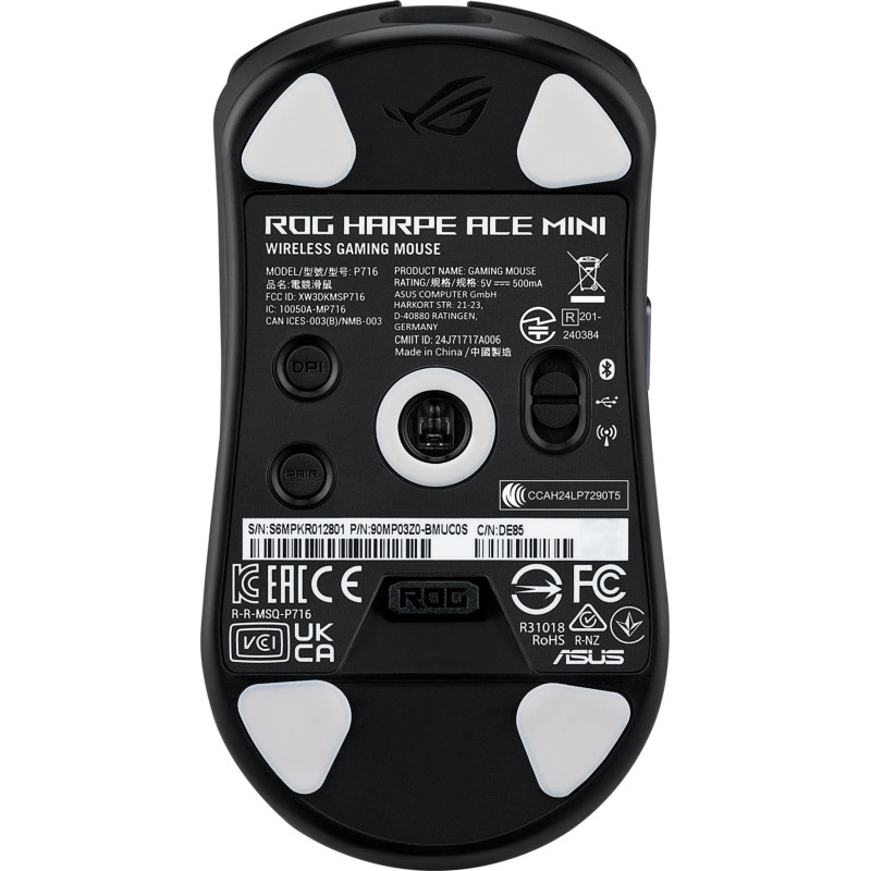 Миша бездротова Asus ROG Harpe Ace Aim Mini Black (90MP03Z0-BMUA00)