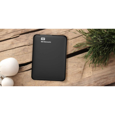 Зовнішній жорсткий диск 2.5" USB 1.0TB WD Elements Black (WDBUZG0010BBK-WESN) Зовнішній жорсткий диск 2.5" USB 1.0TB WD Elements Black (WDBUZG0010BBK-WESN)