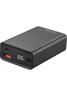 Універсальна мобільна батарея Sandberg Travel Powerbank 20000mAh PD 65W Black (420-95)