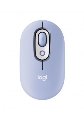 Миша бездротова Logitech Pop Mouse with Emoji Lilac (910-007414)