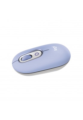 Миша бездротова Logitech Pop Mouse with Emoji Lilac (910-007414)