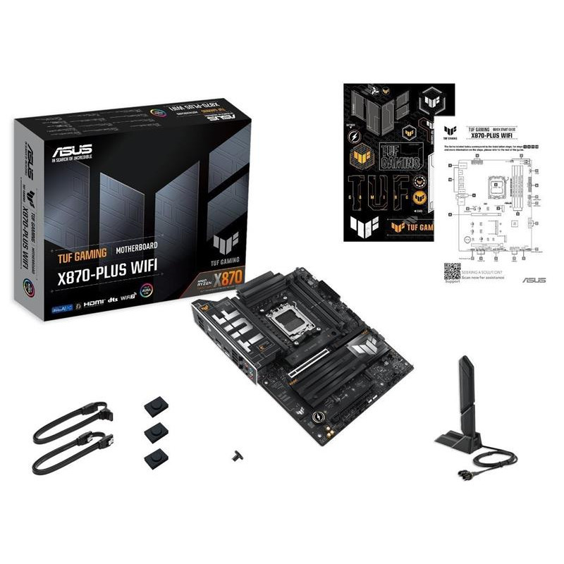 Материнська плата Asus TUF Gaming X870-Plus WiFi Socket AM5
