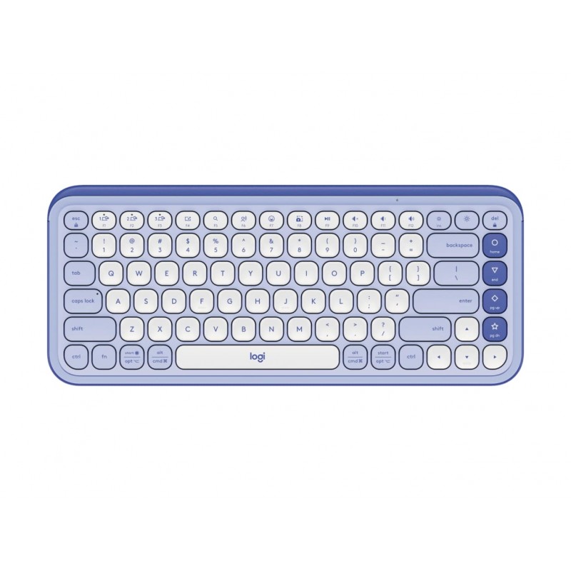 Клавiатура бездротова Logitech Pop Icon Keys Lilac (920-013074)