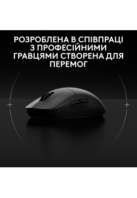 Миша бездротова Logitech G Pro 2 Lightspeed Black (910-007295)