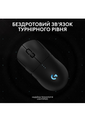 Миша бездротова Logitech G Pro 2 Lightspeed Black (910-007295)