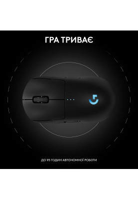 Миша бездротова Logitech G Pro 2 Lightspeed Black (910-007295)